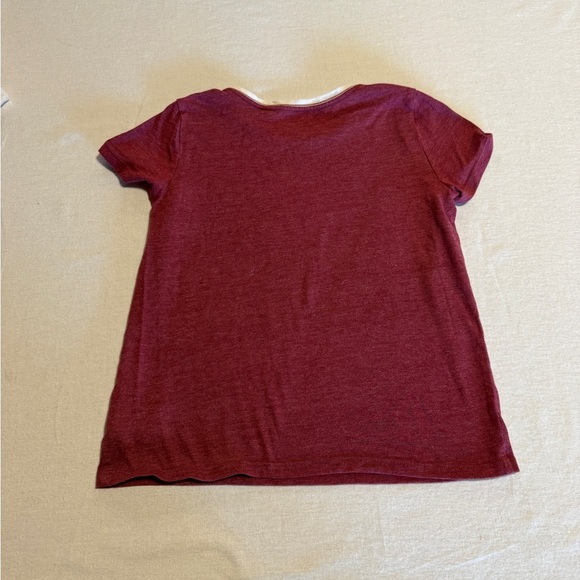 Old Navy Girls Unite Maroon T-Shirt Size XL 14/16 - Picture 4 of 4